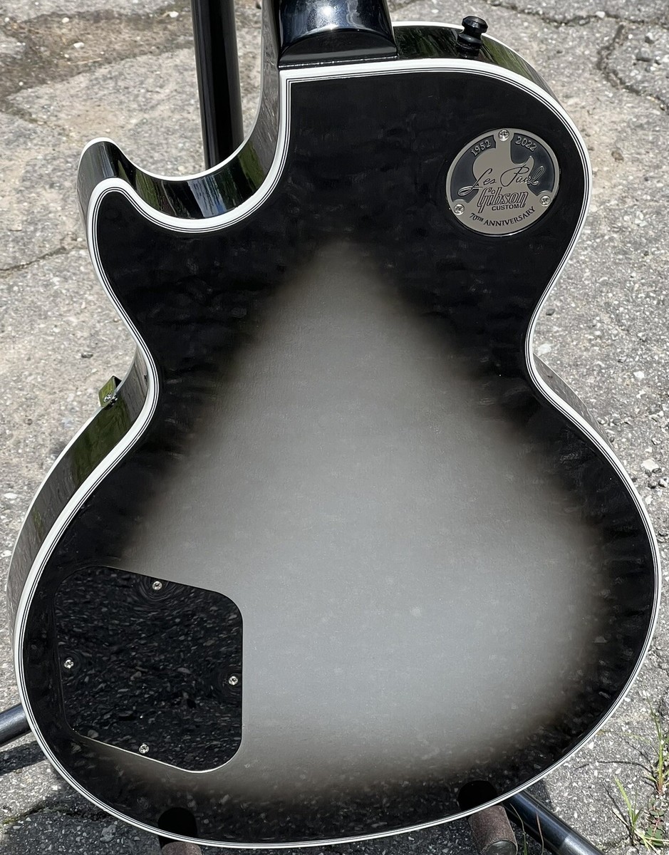 2022 Gibson Custom Shop Les Paul Custom Silverburst W/OHSC Adam