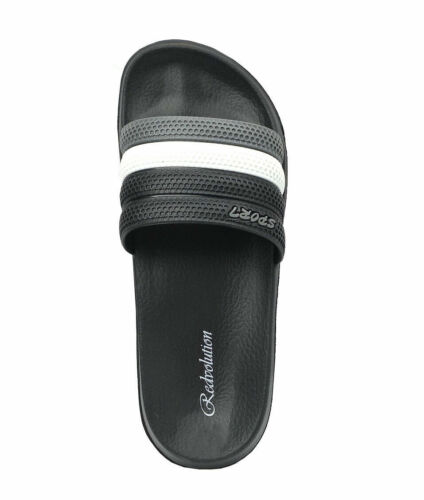 Neu ultraweiche Damen-Sport-Rutschsandalen Strand Dusche Fitnessstudio Pool Garten-- - Bild 5 von 33