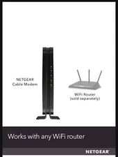 NETGEAR CM500 (CM500100NAS) 680 Mbps - Black