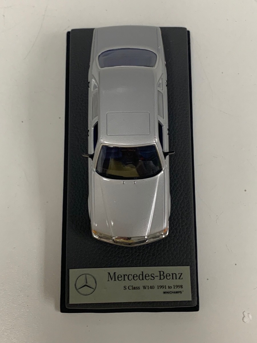 1/43 Minichamps Mercedes S class W126 1991 to 1998 Silver
