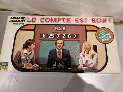 Gesellschaftsspiel Le Account Est Bon, Robert Laffont, komplett