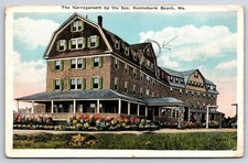Postcard ME The Narragansett By The Sea Kennebunk Beach Maine AX19