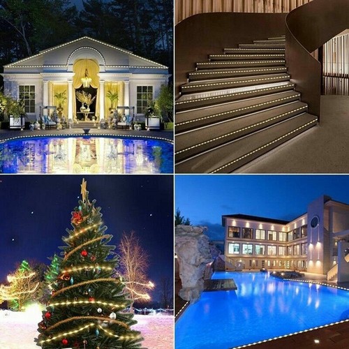 5M/10M Solar Powered LED Strip Lights Outdoor 8 Modes Xmas Party Garden Decor AU - Picture 8 of 14
