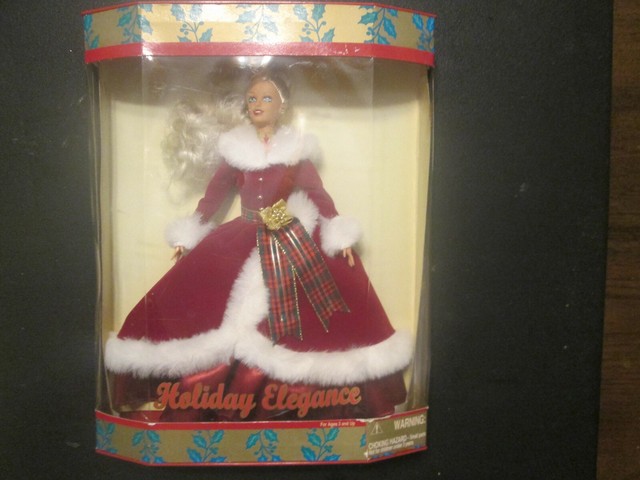 2001 holiday celebration barbie worth