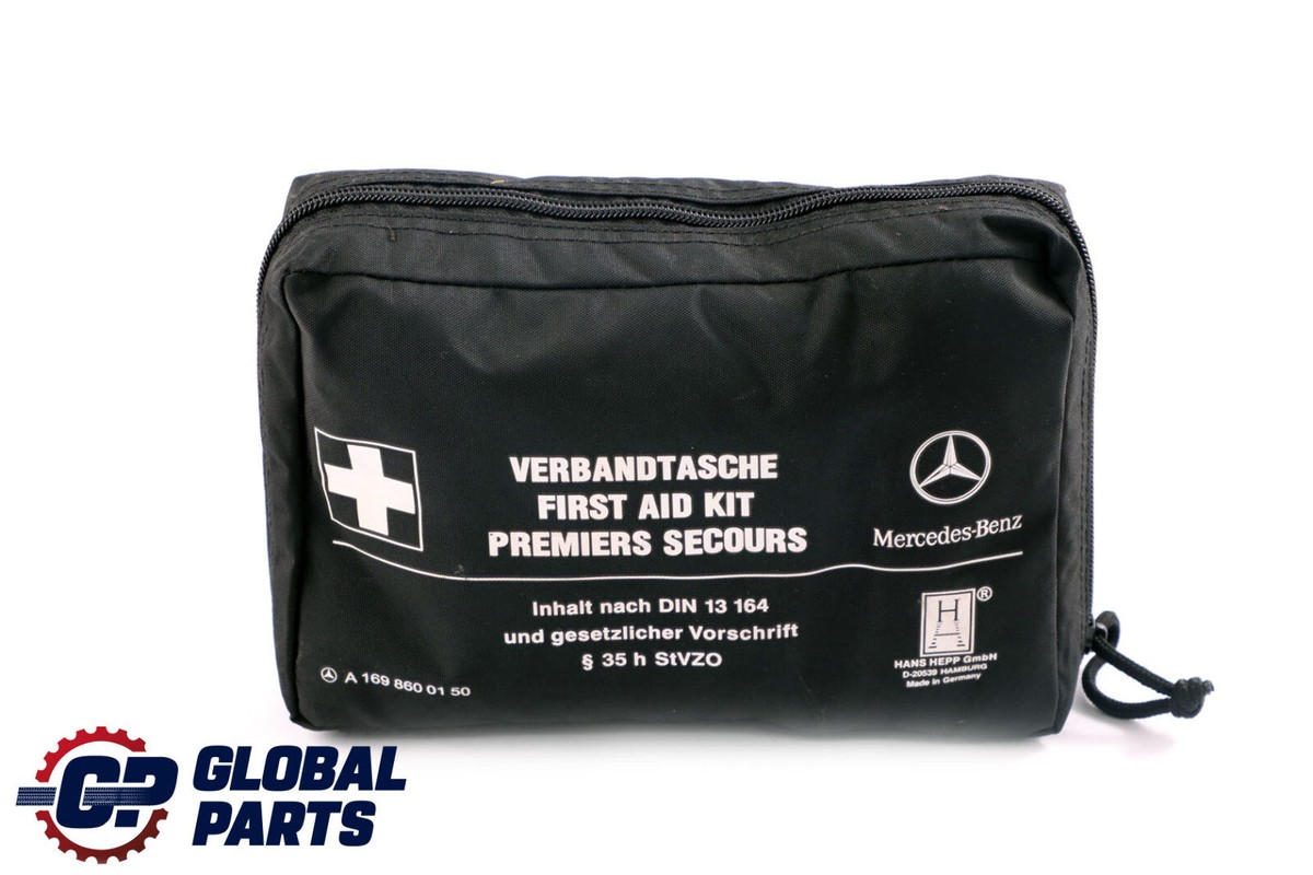 Mercedes First Aid Emergency Medical Kit Pouch A1698600150 | eBay