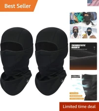 Warm Fleece Balaclava Face Mask - Versatile Protection for Winter Activities