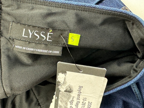Lysse Boyfriend Repreve Denim Pants Women S NWT Pocket Tummy Contol Pull on 2619 - Picture 7 of 18