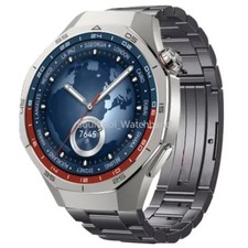 Image of 22MM Luxury Titanium Metal Strap For Huawei Watch 3 4 Pro GT3 GT4 GT5 Pro 46mm