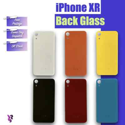 For Apple iPhone XR Replacement Back Glass UK Stock UK