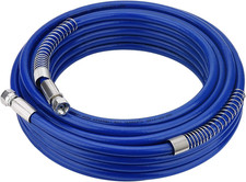 50Ft Upgraded Airless Paint Hose for Graco Sprayers, Reinforced Brass Wire Braid
