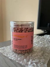 Wakse Bubble Gum Blast Hard Wax Beans for Face & Body 4.8oz Metallic Pink