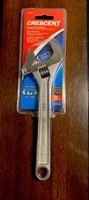 Crescent AC16V 6" Adjustable Wrench With Extra Wide Comfort Grip Handle