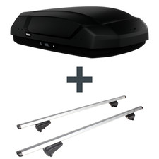 Dachbox Thule Force 3 S + Dachträger Menabo für VW Passat Alltrack Kombi B8 3G5