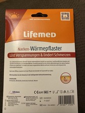 Lifemed Wärmepflaster - Nacken 23 cm x 9 cm Nacken Verspannungen Muskeln