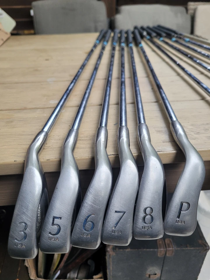 PowerBilt Golf Club Set Woods 1,3,5,7 & Overzide #7 Wood + Irons 3,5,6,7,8,PW - Image 2 of 4
