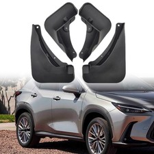Front Rear Wheel Fender Mud Flaps Kit Black For Lexus NX NX250 NX350 2022-2025