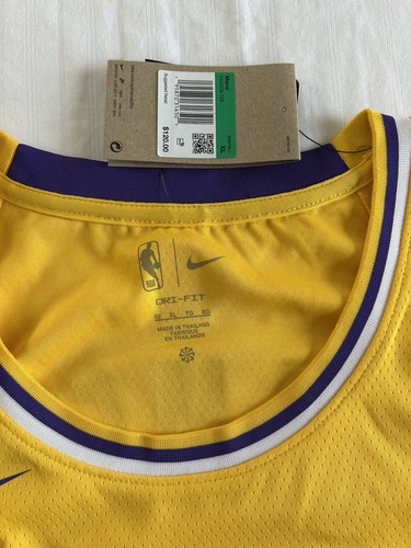 Nike Los Angeles Lakers Icon Edition 2022/23 Swingman Jersey #6 LeBron James NWT - Picture 10 of 20