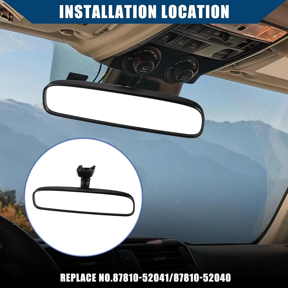 Espejo retrovisor interior 87810-52041 para Toyota Corolla Camry RAV4 Prius Scion nuevo Foto 2 de 4