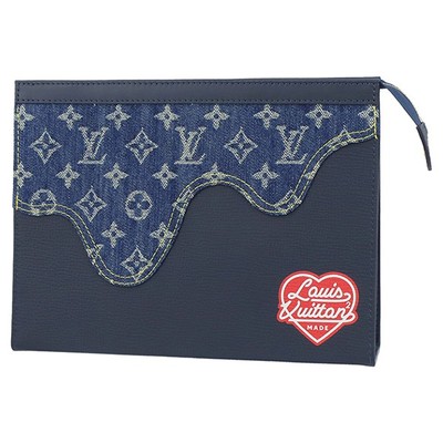 Louis Vuitton Clutch Bag Pochette Voyage MM NIGO Collaboration M45961 Monogram D