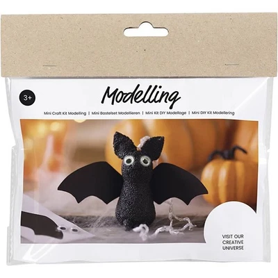 CRAFTY CAPERS Foam Clay Bat | Halloween Craft Kit for Kids