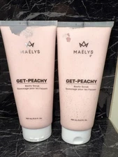 2x MAELYS GET-PEACHY BOOTY SCRUB 5oz new