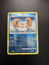 Pokémon Krabby Great Encounters Reverse Holo Common Basic Card 75/106 60 HP 2008 on eBay