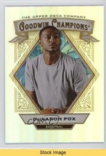 2025 Upper Deck Goodwin Champions Rainbow De'Aaron Fox #5 READ 1t19