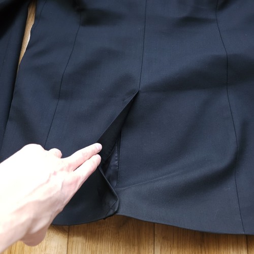 NWOT Mugler H&M Oversized Blazer Wool Shoulder Pads Womens size L - Picture 5 of 12