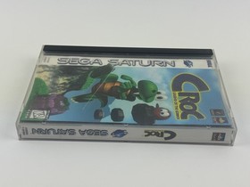 Croc: Legend of the Gobbos (Sega Saturn, 1997) Complete w/ Manual & Registration