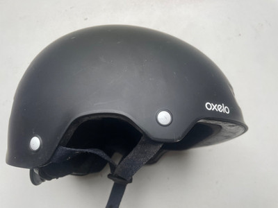 OXELO BLACK Skaterhelm Inliner Skateboard Scooter Helm schwarz