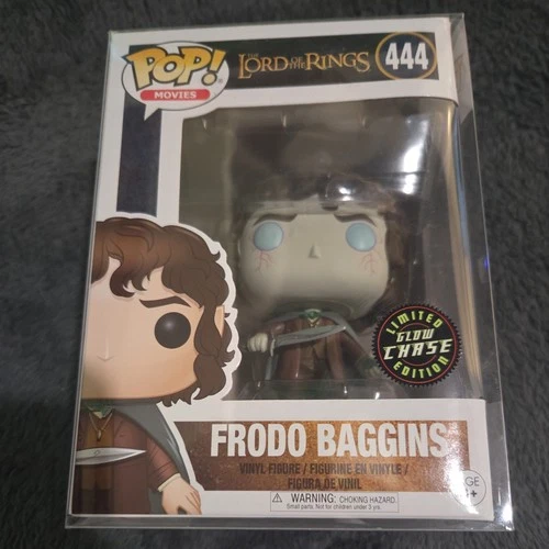 Funko Pop! Vinyl: The Lord of the Rings Frodo Baggins Glow Chase 444 w protector