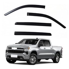 Window Visors Rain Guards fits Out 2019-2025 Silverado  GMC Sierra 1500