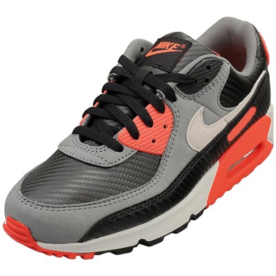 Nike Air Max 90 PrM Herren Lifestyle Sneaker Schwarzgrau - 42.5 EU