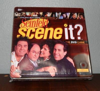 Seinfeld Scene It DVD Game Brand New Sealed Collectors Metal Tin