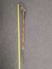 Vintage Long Handled Dog Head Shoe Horn Made In Italy 21 Inch