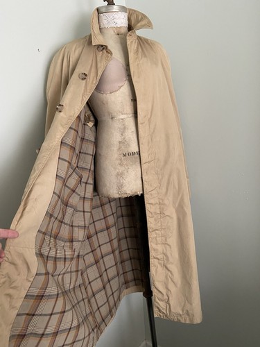 Cappotto soprabito uomo vintage Chas Macintosh un originale 44L made in England - Foto 4 di 16