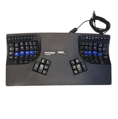 Kinesis Advantage KB500 Ergonomische Tastatur, USB/MPC, schwarz