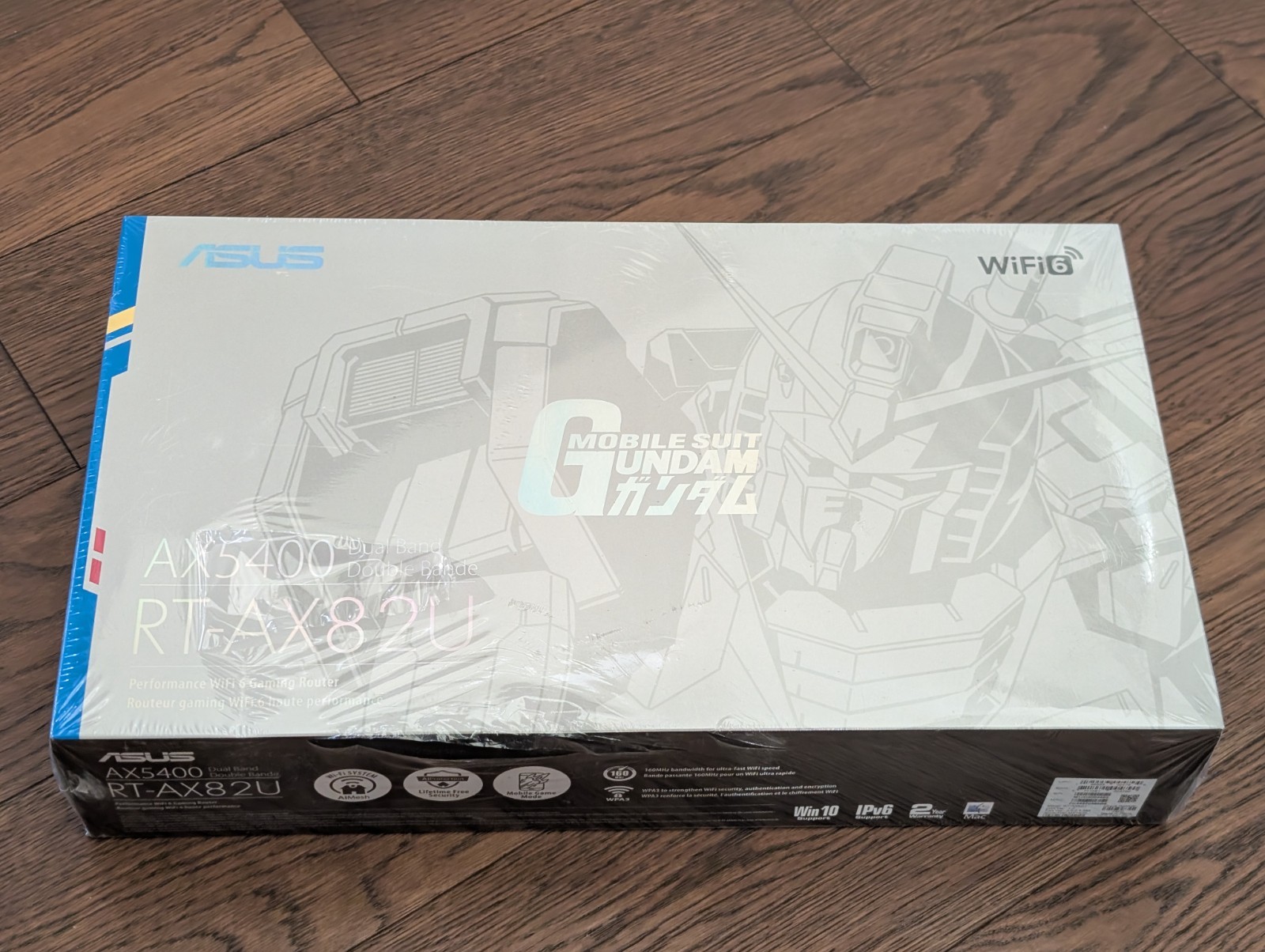 New asus rt-ax82u gundam edition ax5400 dual-band wifi 6 gaming router see pics