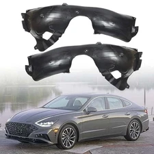 Front Inner Fender Liner Set For 2020-2022 Hyundai Sonata HY1248182 HY1249182