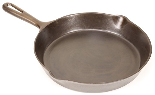 Vintage General Steel Wares (GSW) No 9 Gusseisen Pfanne restaurierter Zustand Mitte 1940er - Bild 6 von 8