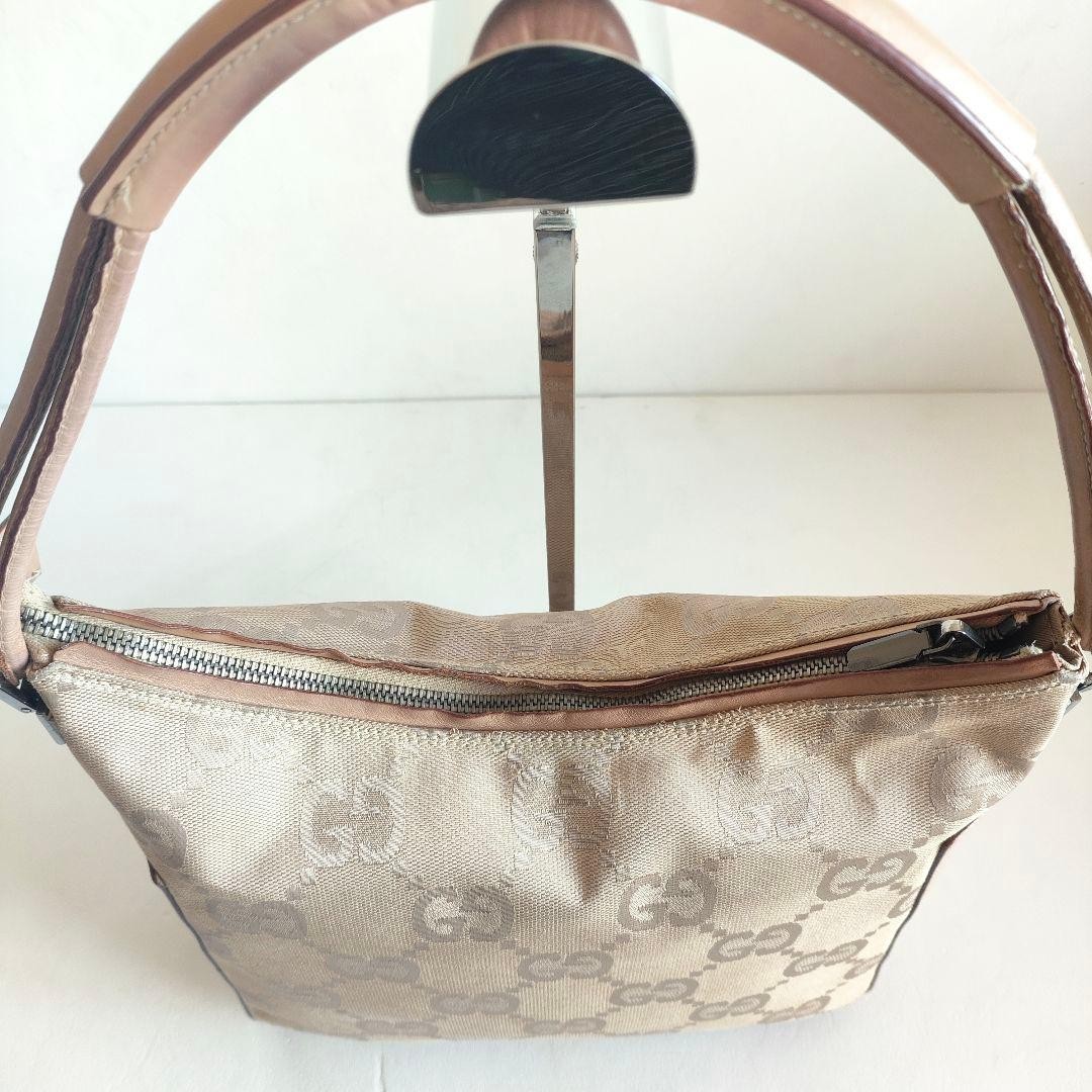 GUCCI Pre-Owned Old Large Gg Pattern One Shoulder Bag — image 7