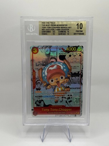 Tony Tony.Chopper (Alternate Art Manga) graded BGS 10 for sale on eBay