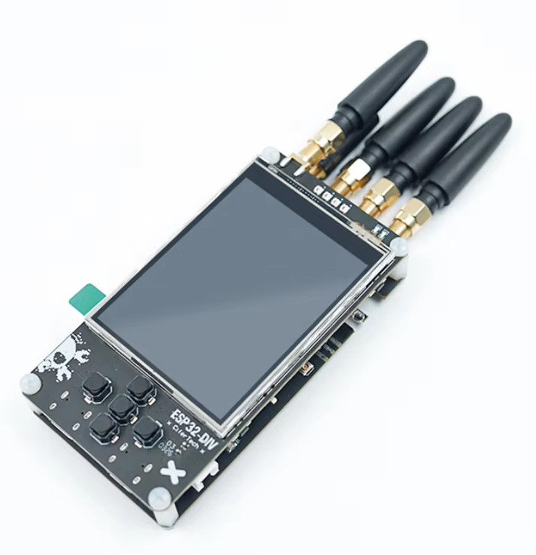 New ESP32-DIV Wireless Wifi Bluetooth Debug Tool NRF24 CC1101 ESP32 2.8 Inch Tou