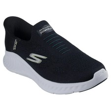 Skechers GOwalk Now Sauntered Women's 13 Black Slip-Ins Walking Shoes ZOGG2386