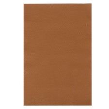 1PCS Top Grain Leather Sheet 11.8 x 7.9 Inch Natural Leather Pieces,Tan