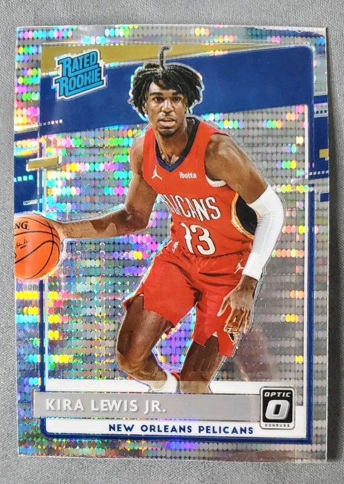 2020-21 Panini Donruss Optic - Rated Rookie Kira Lewis Jr. #163 Pulsar Prizm