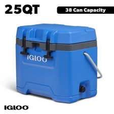 Igloo 25 QT Overland Ice Chest Cooler, Blue