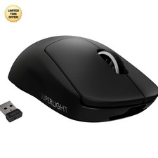 Logitech PRO X Superlight Wireless Gaming Mouse 25,600 DPI Lightweigh