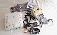Sega Dreamcast Console Bundle 1 Controller 3 Games RF Unit AV Cable Tested PAL