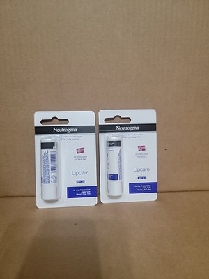 Neutrogena Lip Balm Moisturizer Norwegian Formula For Dry Chapped Lips Set Of 2